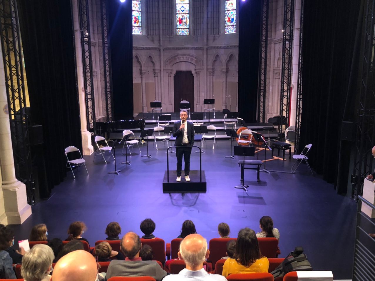 Nicolas DUFÉTEL au conservatoire à rayonnement régional d’Angers