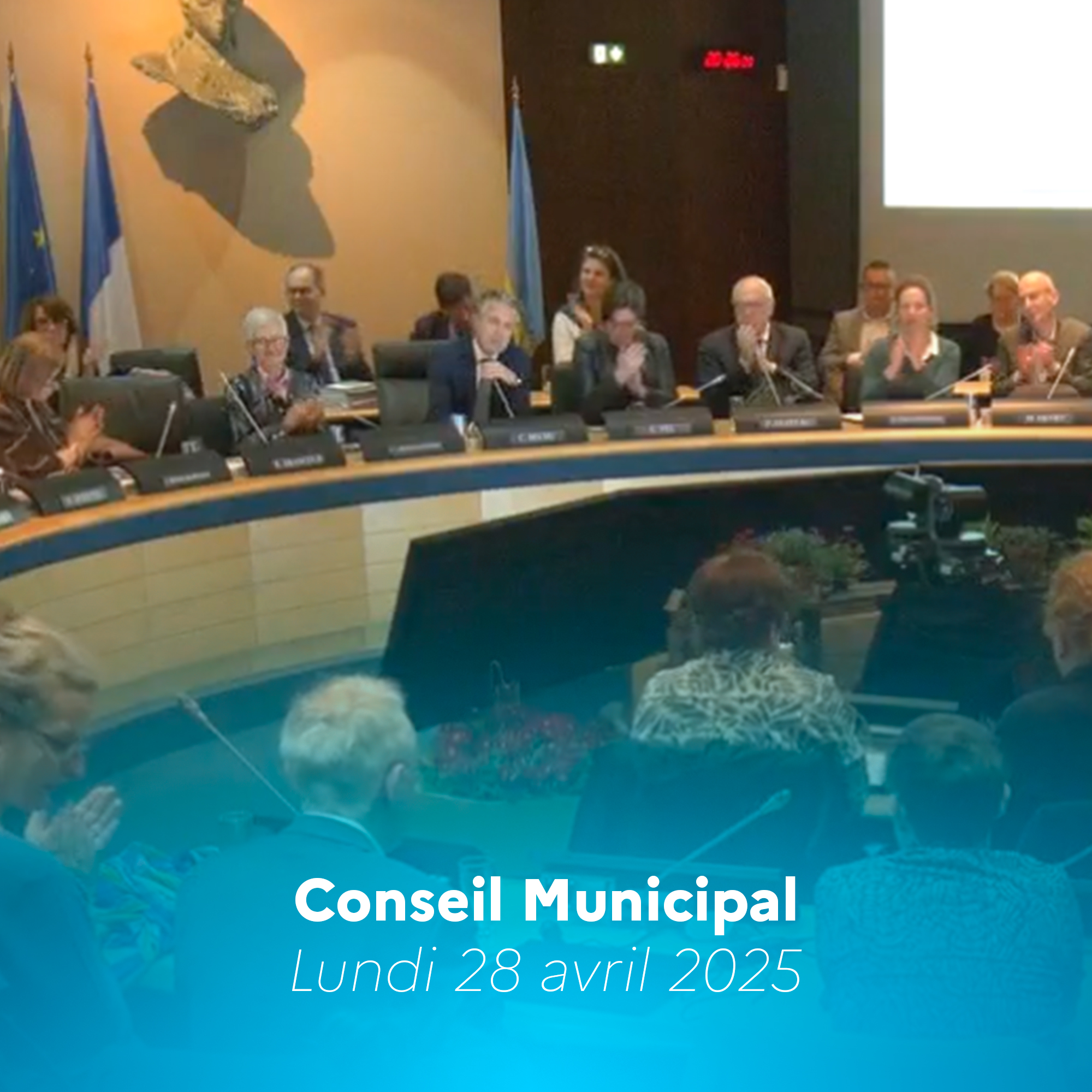 Rétrospective du Conseil municipal du mois d’avril.